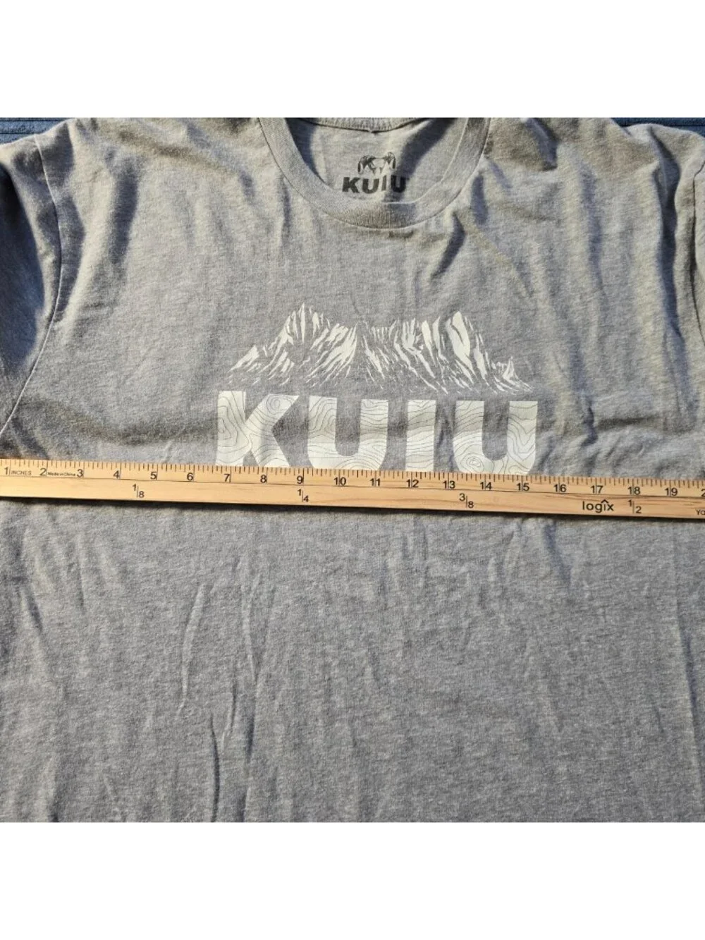 KUIU Sawtooth Mountain Range T‑Shirt Men’s Gray Large | Hunting Outdoor Perform - Picture 6 of 10
